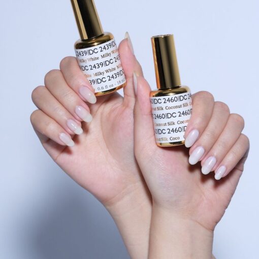 DND DC Gel Nail Polish Duo - 2439 Milky White - DTK Nail Supply