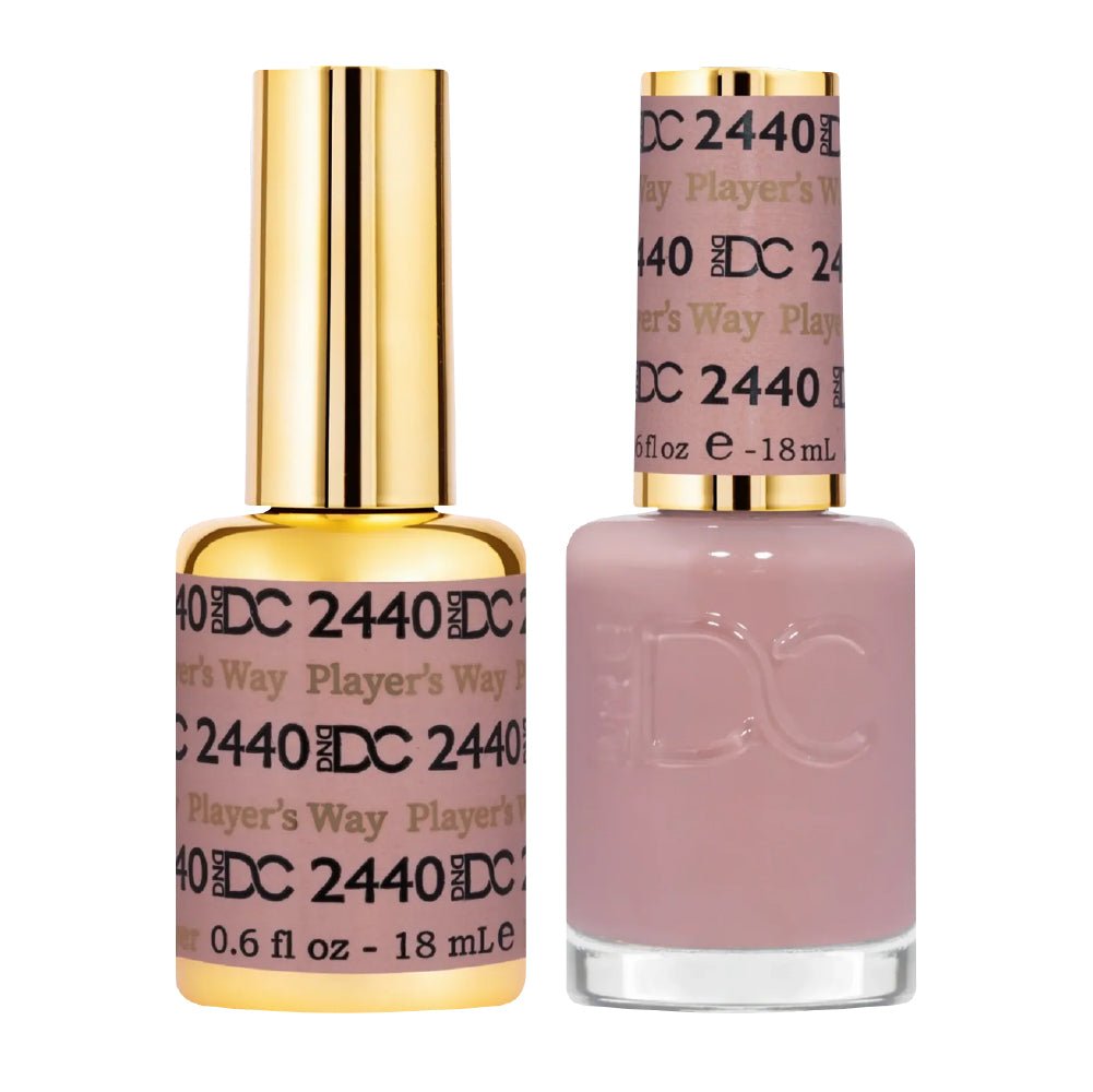 DND DC Gel Nail Polish Duo - 2440 Player's Way - DTK Nail Supply