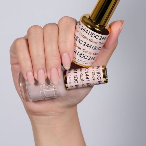 DND DC Gel Nail Polish Duo - 2441 Gatsby Ghost - DTK Nail Supply