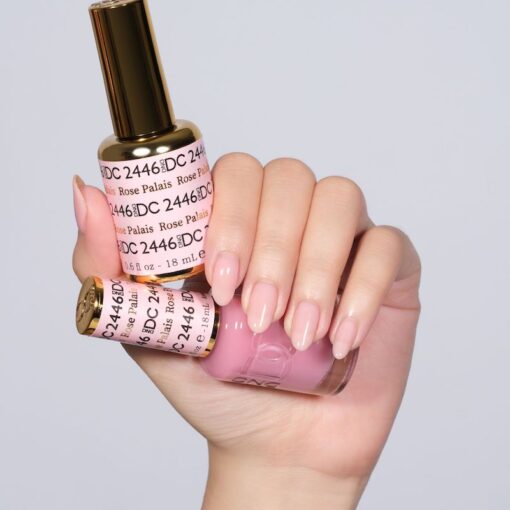 DND DC Gel Nail Polish Duo - 2446 Rose Palais - DTK Nail Supply