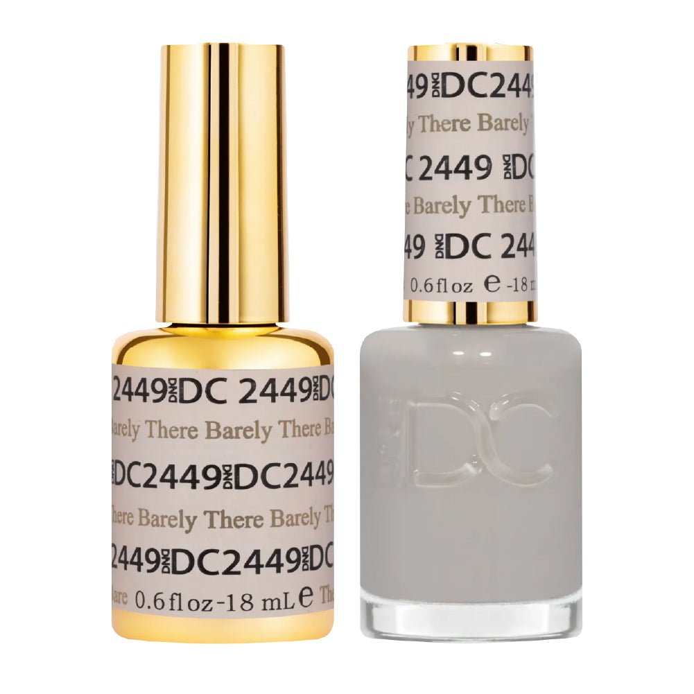 DND DC Gel Nail Polish Duo - 2449 Barely There - DTK Nail Supply