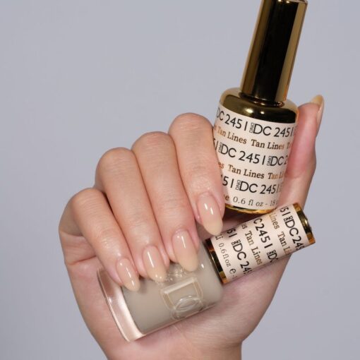 DND DC Gel Nail Polish Duo - 2451 Tan Lines - DTK Nail Supply