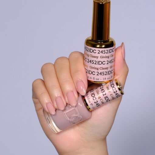 DND DC Gel Nail Polish Duo - 2452 Giving Classy - DTK Nail Supply