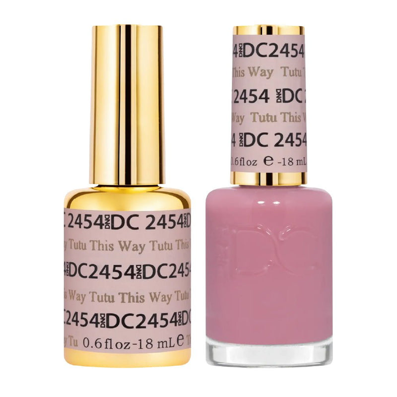 DND DC Gel Nail Polish Duo - 2454 Tutu This Way - DTK Nail Supply