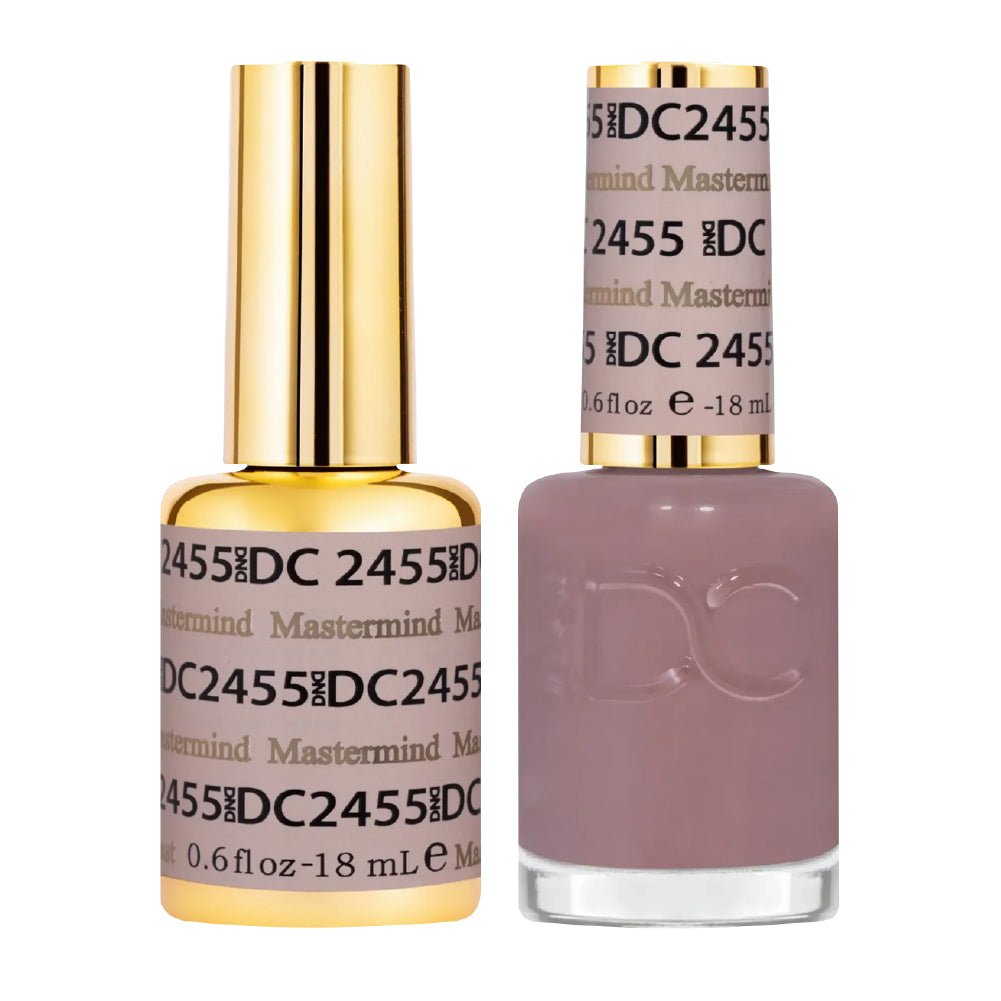 DND DC Gel Nail Polish Duo - 2455 Mastermind - DTK Nail Supply