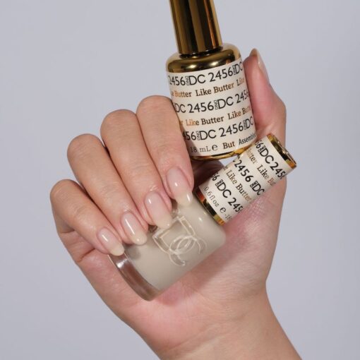 DND DC Gel Nail Polish Duo - 2456 Like Butter - DTK Nail Supply