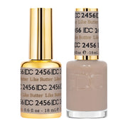 DND DC Gel Nail Polish Duo - 2456 Like Butter - DTK Nail Supply