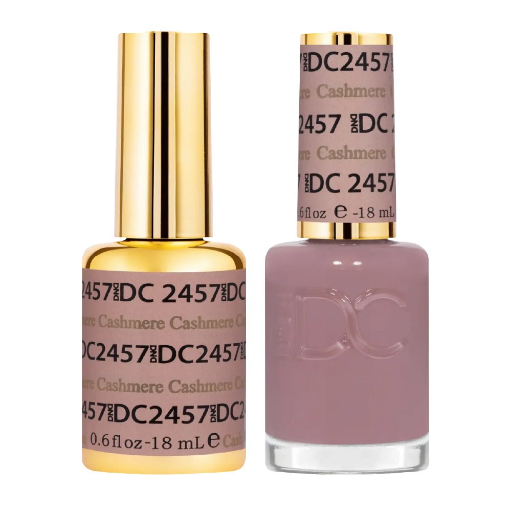 DND DC Gel Nail Polish Duo - 2457 Cashmere - DTK Nail Supply