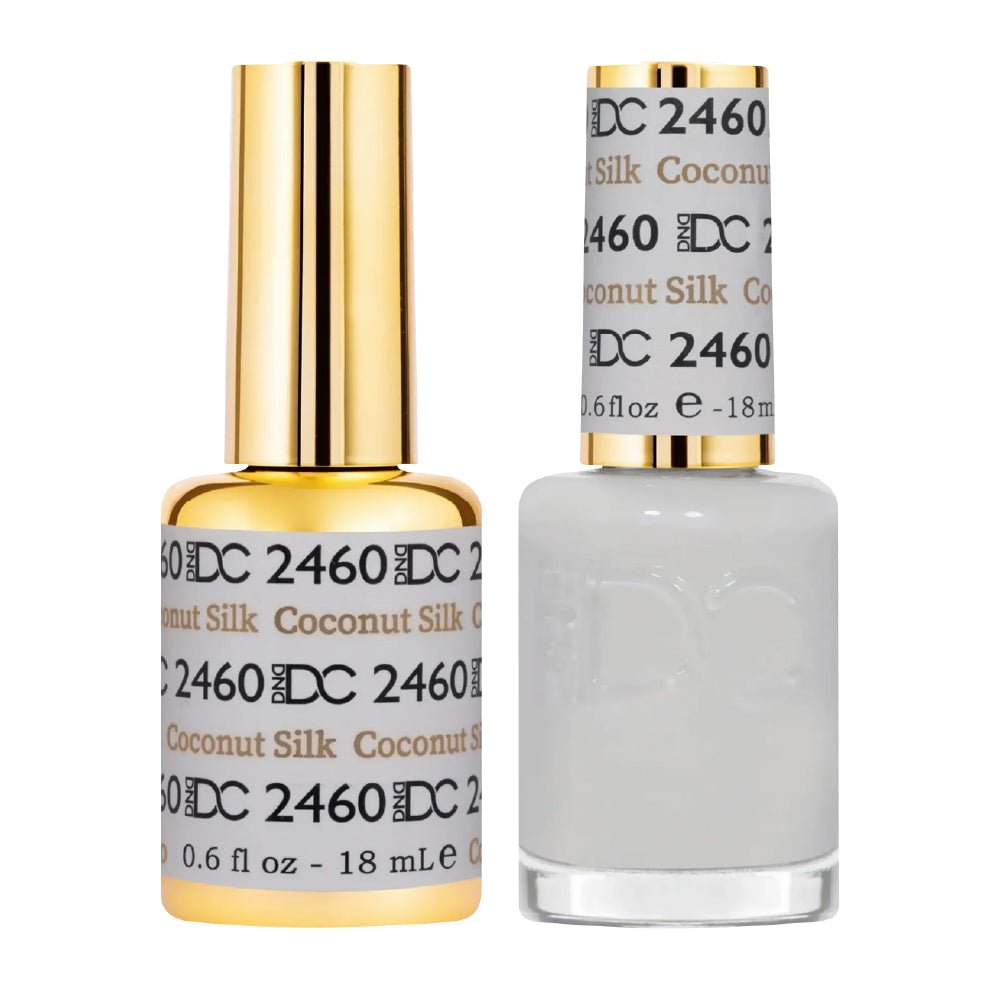 DND DC Gel Nail Polish Duo - 2460 Coconut Silk - DTK Nail Supply