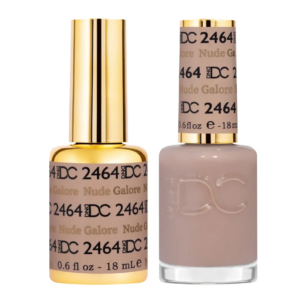 DND DC Gel Nail Polish Duo - 2464 Galore Nude - DTK Nail Supply