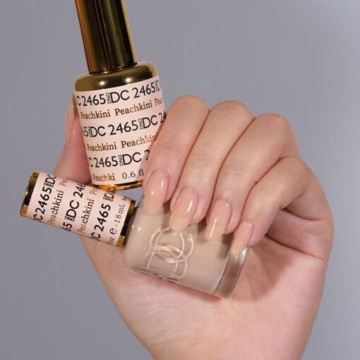 DND DC Gel Nail Polish Duo - 2465 Peachkini - DTK Nail Supply