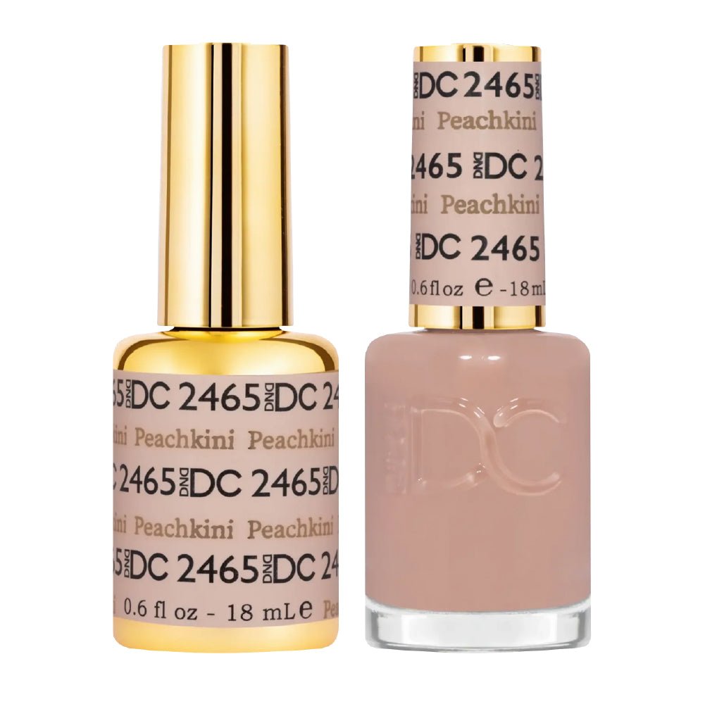 DND DC Gel Nail Polish Duo - 2465 Peachkini - DTK Nail Supply