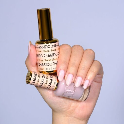 DND DC Gel Nail Polish Duo - 2466 Fresh Linen - DTK Nail Supply