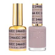 DND DC Gel Nail Polish Duo - 2466 Fresh Linen - DTK Nail Supply
