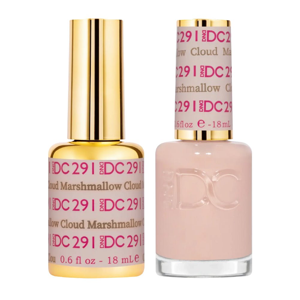 DND DC Gel Nail Polish Duo - 291 Marshmallow Cloud - DTK Nail Supply