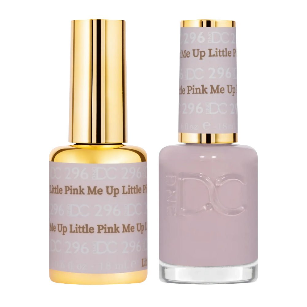 DND DC Gel Nail Polish Duo - 296 Little Pink Me Up - DTK Nail Supply