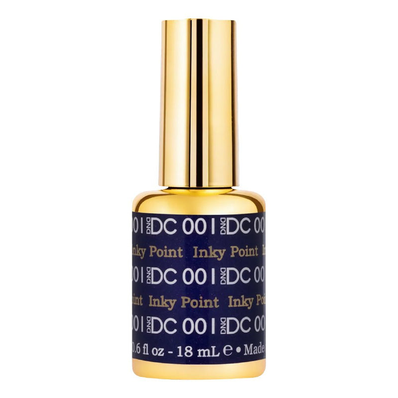 DND DC Gel Polish - 001 Inky Point - DTK Nail Supply