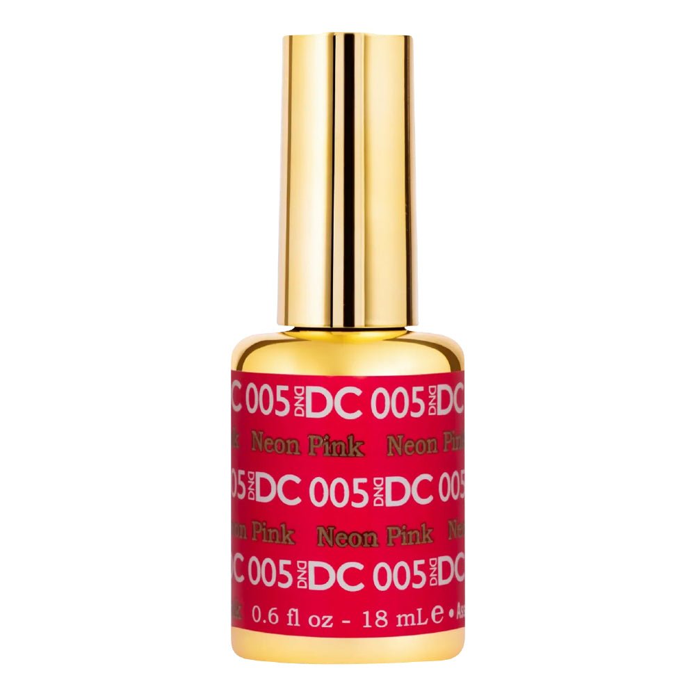 DND DC Gel Polish - 005 Neon Pink - DTK Nail Supply