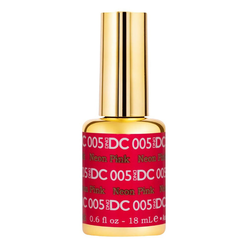 DND DC Gel Polish - 005 Neon Pink - DTK Nail Supply