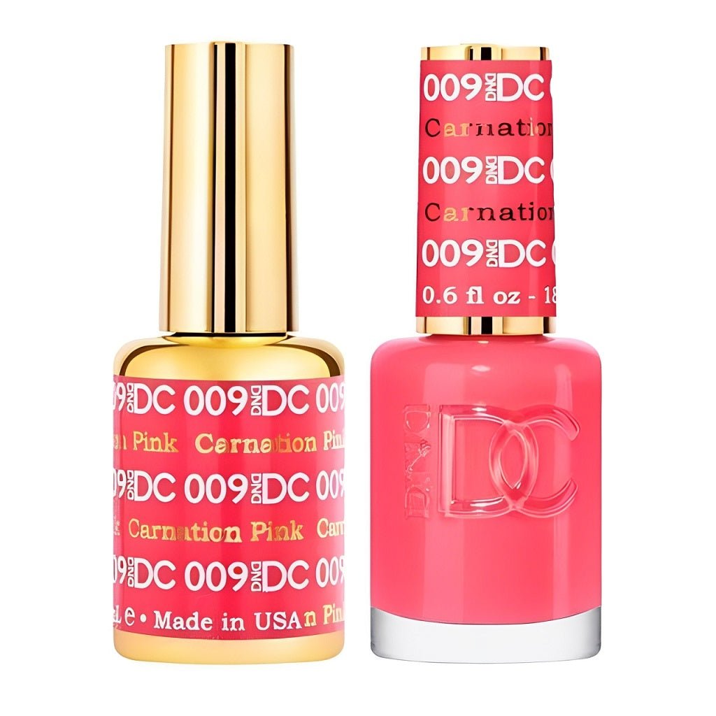 DND DC Gel Polish - 009 Carnation Pink - DTK Nail Supply