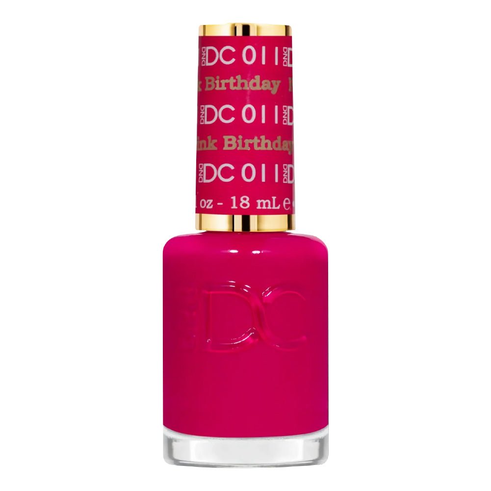DND DC Gel Polish - 011 Pink Birthday - DTK Nail Supply