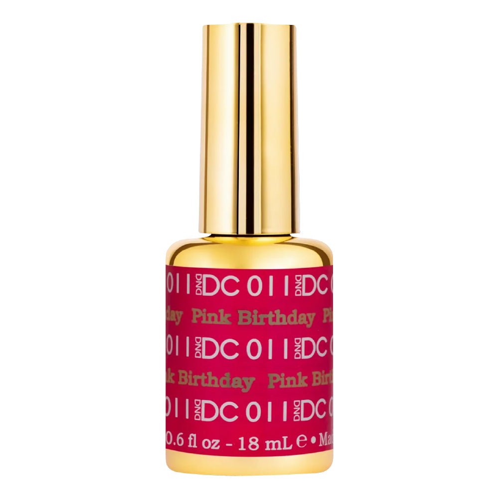 DND DC Gel Polish - 011 Pink Birthday - DTK Nail Supply