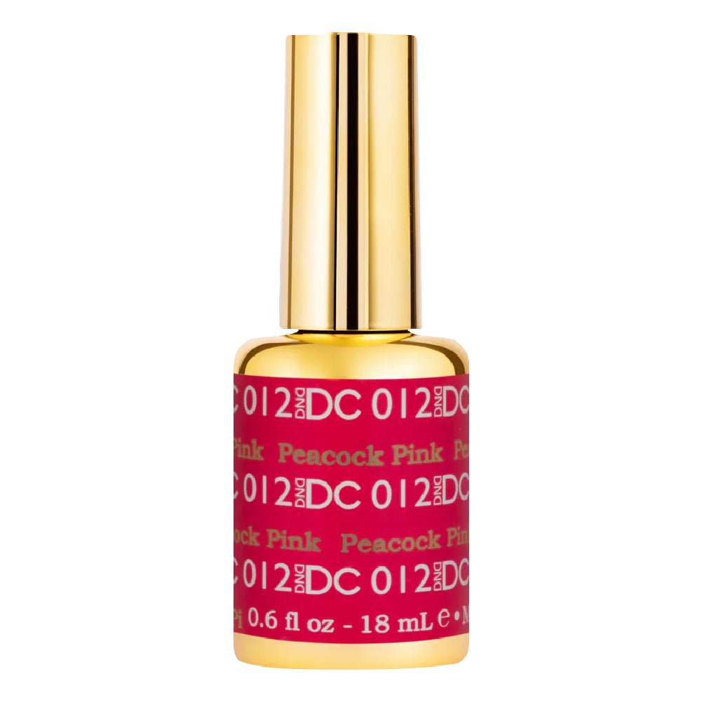 DND DC Gel Polish - 012 Peacock Pink - DTK Nail Supply