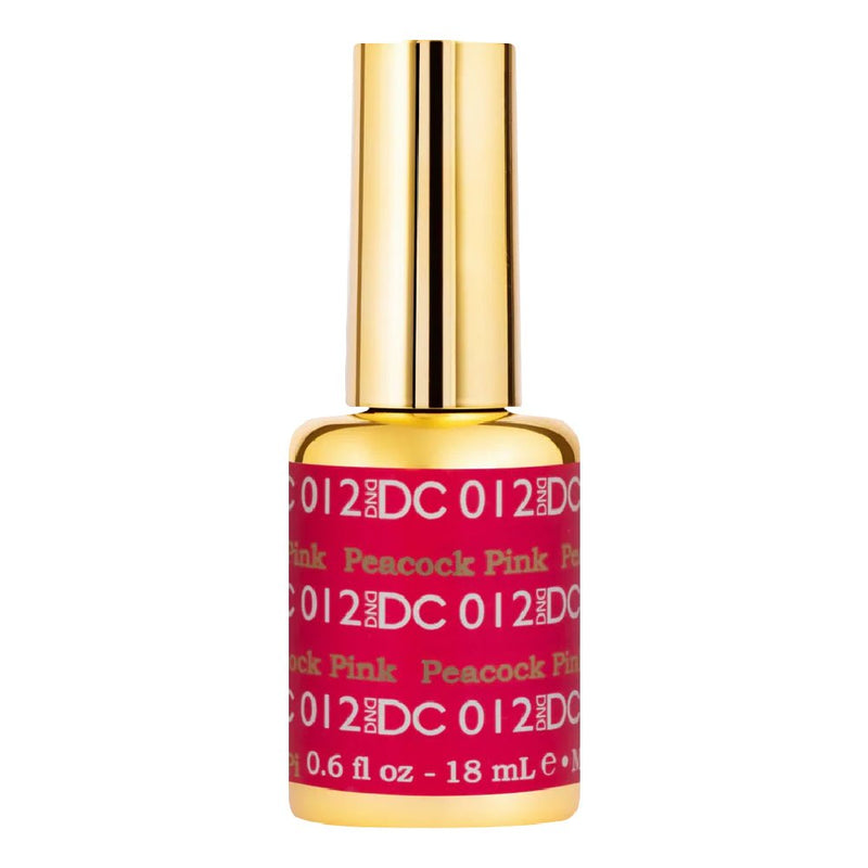 DND DC Gel Polish - 012 Peacock Pink - DTK Nail Supply