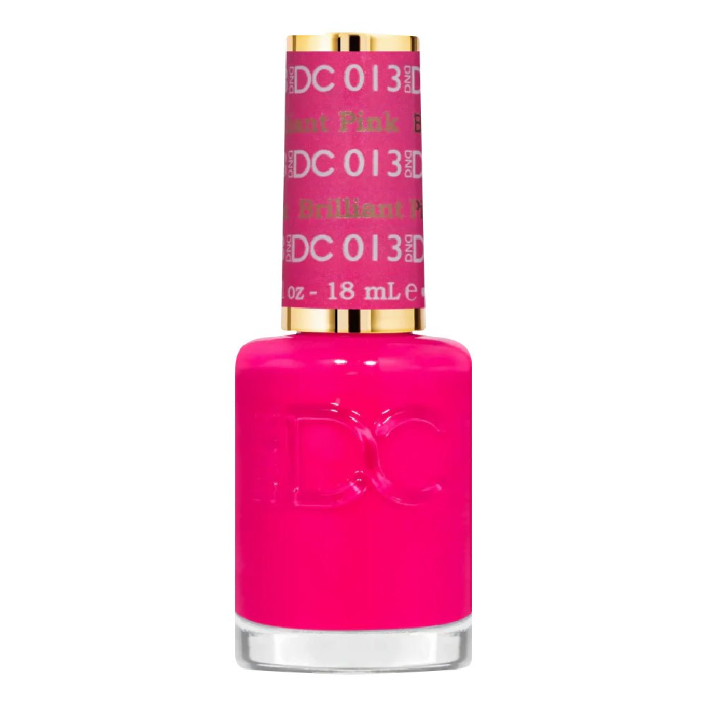 DND DC Gel Polish - 013 Brilliant Pink - DTK Nail Supply