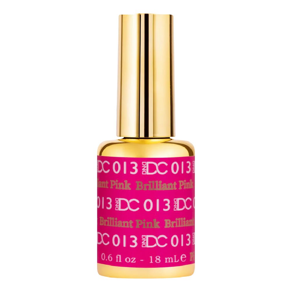 DND DC Gel Polish - 013 Brilliant Pink - DTK Nail Supply