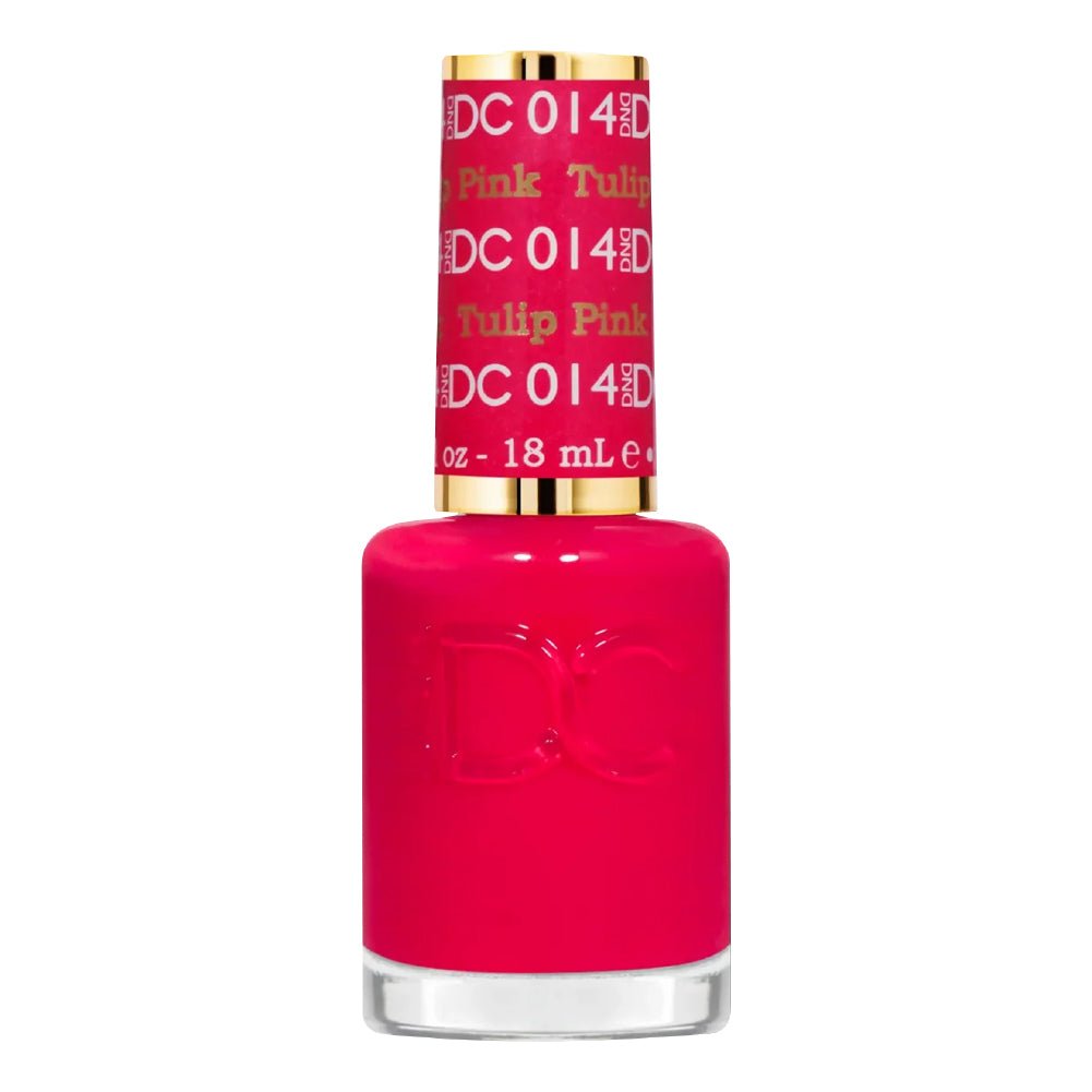 DND DC Gel Polish - 014 Tulip Pink - DTK Nail Supply