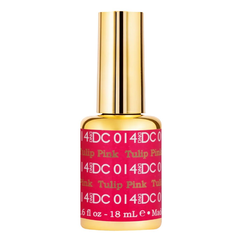DND DC Gel Polish - 014 Tulip Pink - DTK Nail Supply