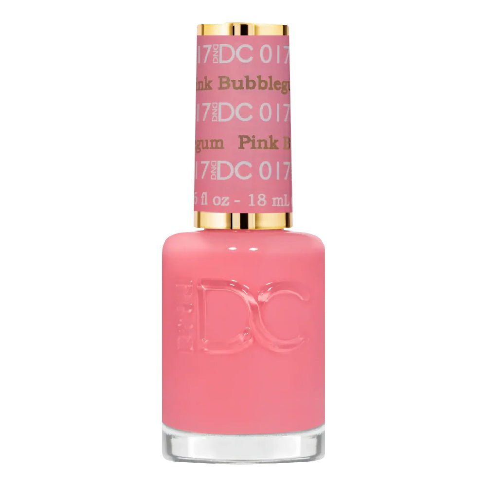DND DC Gel Polish - 017 Pink Bubblegum - DTK Nail Supply