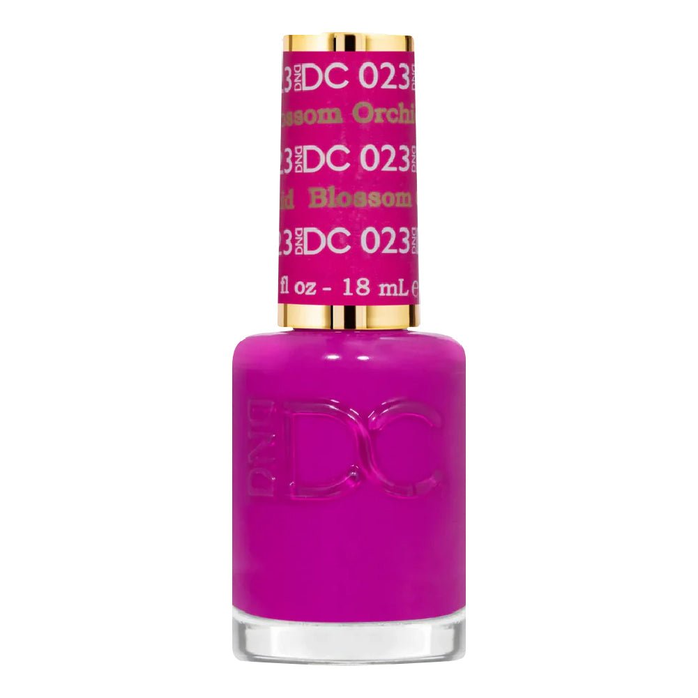 DND DC Gel Polish - 023 Blossom Orchid - DTK Nail Supply