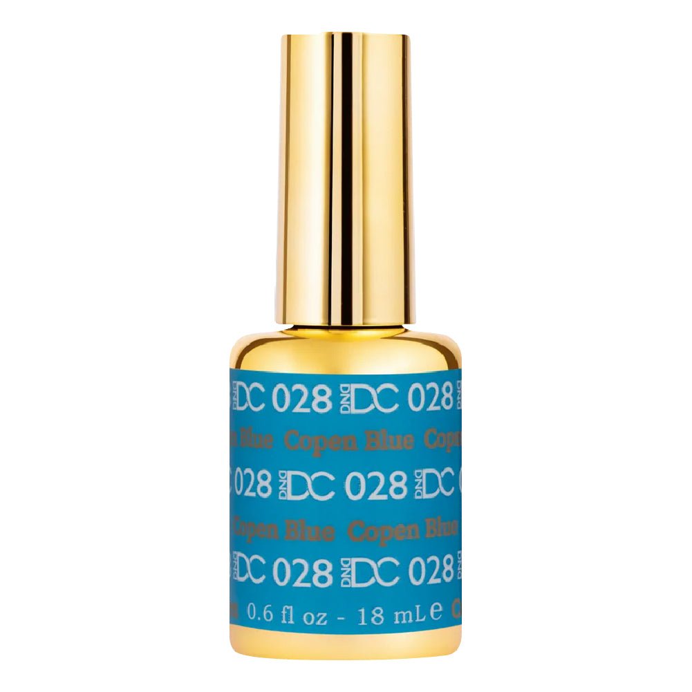 DND DC Gel Polish - 028 Copen Blue - DTK Nail Supply