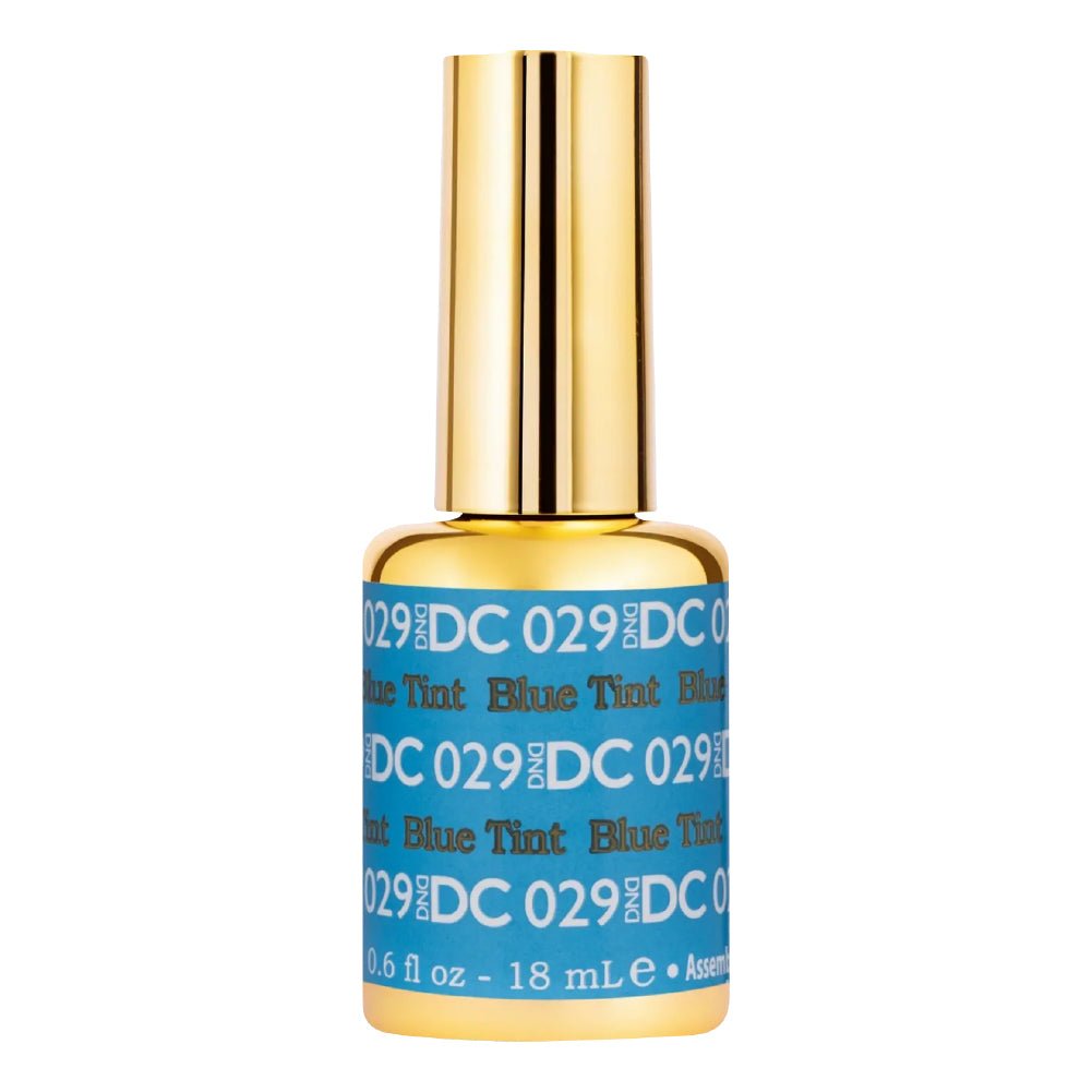 DND DC Gel Polish - 029 Blue Tint - DTK Nail Supply