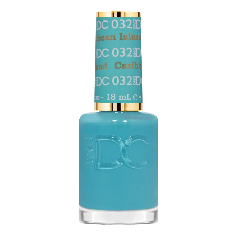 DND DC Gel Polish - 032 Carribean Island - DTK Nail Supply