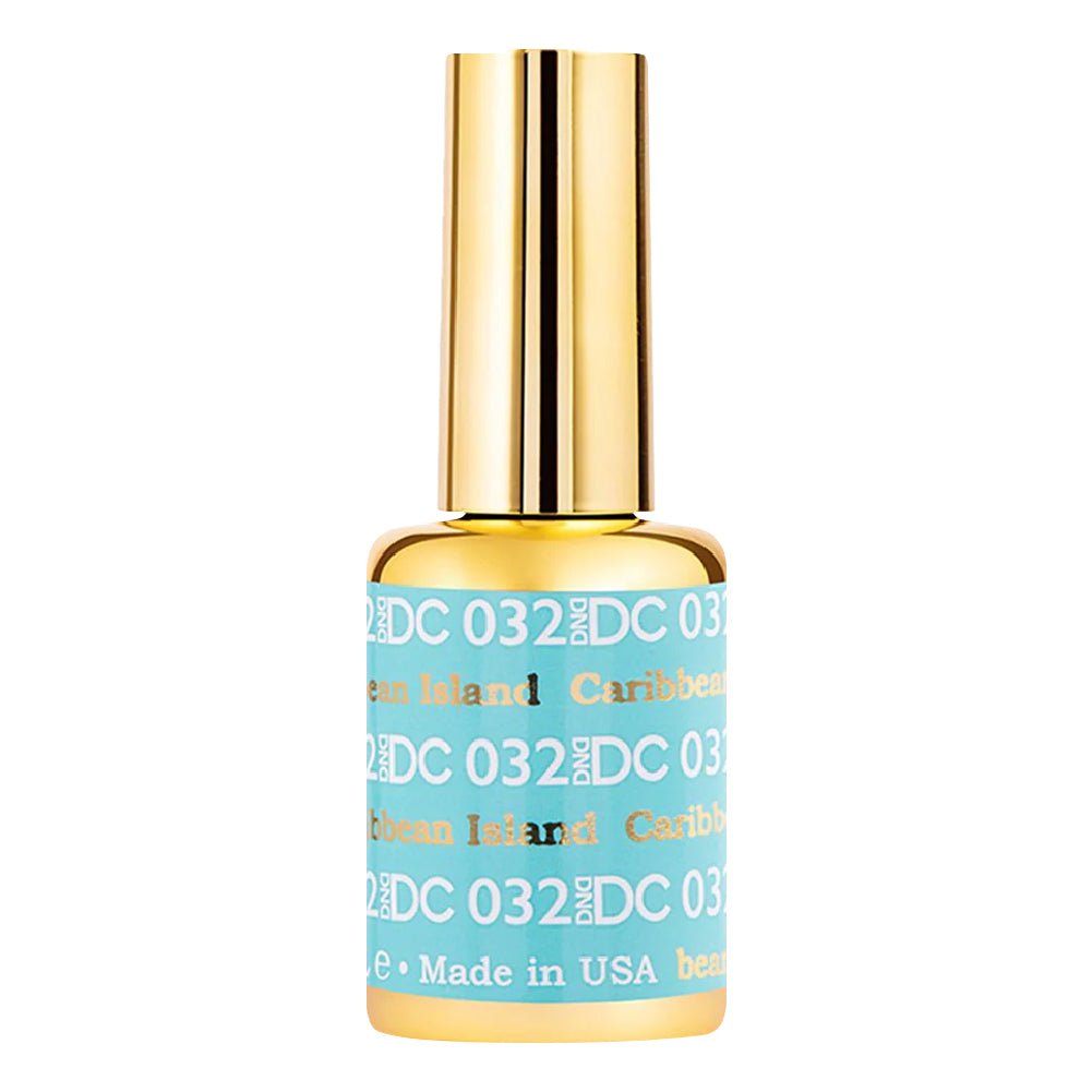 DND DC Gel Polish - 032 Carribean Island - DTK Nail Supply