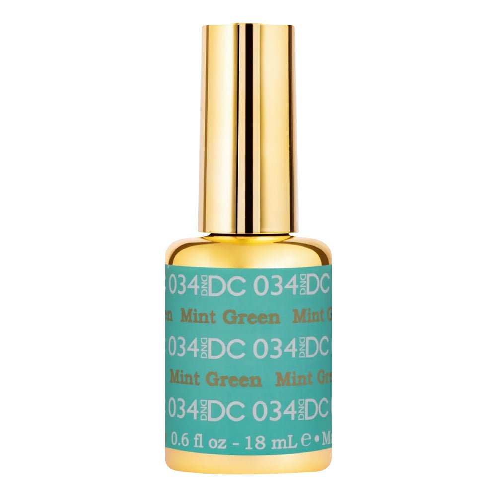 DND DC Gel Polish - 034 Mint Green - DTK Nail Supply