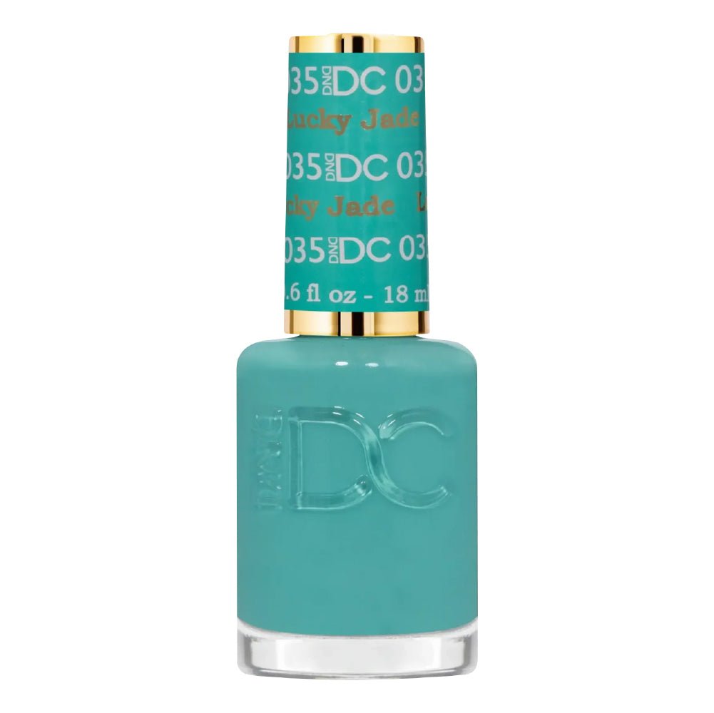 DND DC Gel Polish - 035 Lucky Jade - DTK Nail Supply