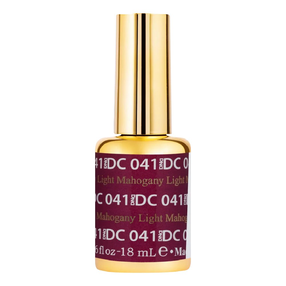 DND DC Gel Polish - 041 Light Mahogany - DTK Nail Supply