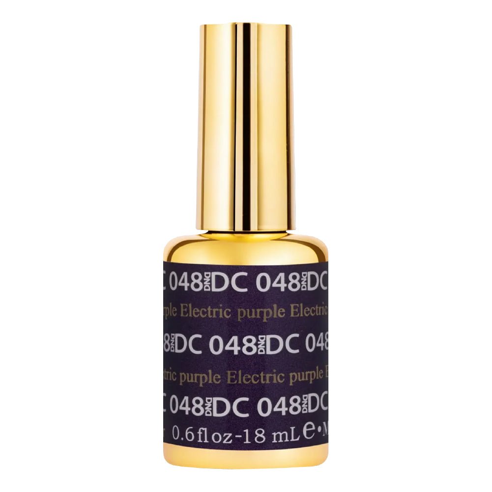 DND DC Gel Polish - 048 Electric Purple - DTK Nail Supply