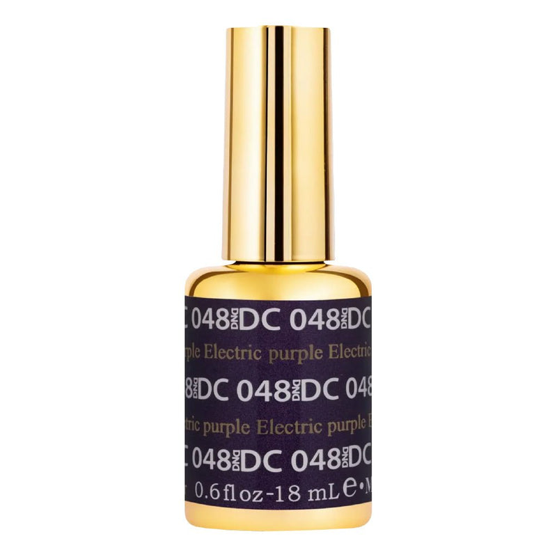 DND DC Gel Polish - 048 Electric Purple - DTK Nail Supply