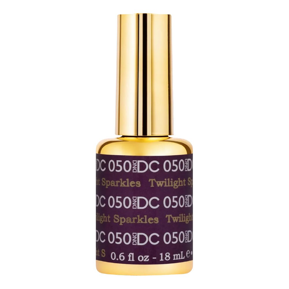 DND DC Gel Polish - 050 Twilight Sparkles - DTK Nail Supply