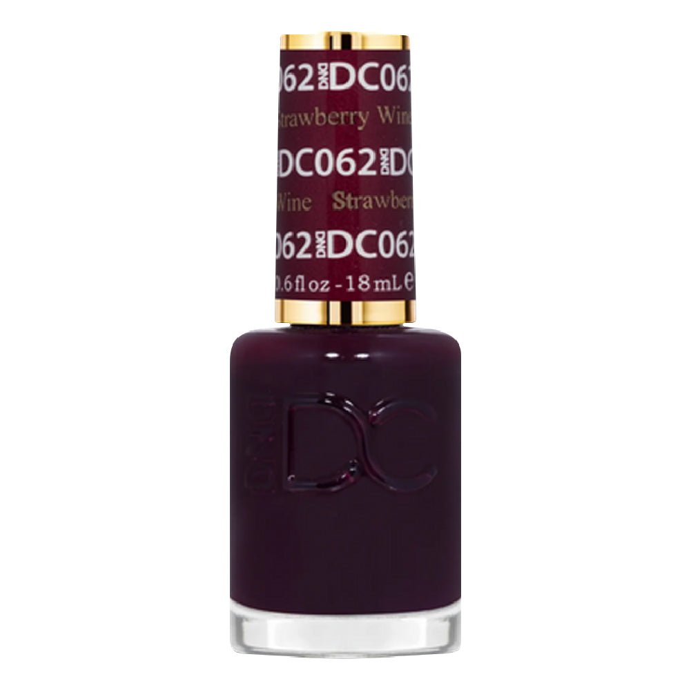 DND DC Gel Polish - 062 Strawberry Wine - DTK Nail Supply