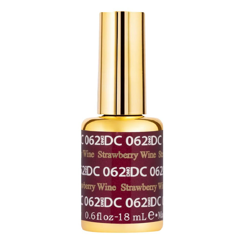 DND DC Gel Polish - 062 Strawberry Wine - DTK Nail Supply