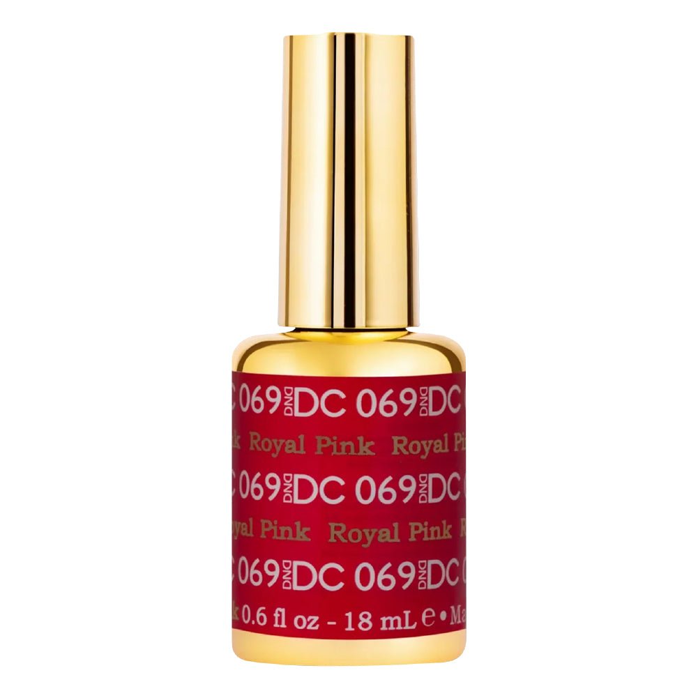 DND DC Gel Polish - 069 Royal Pink - DTK Nail Supply