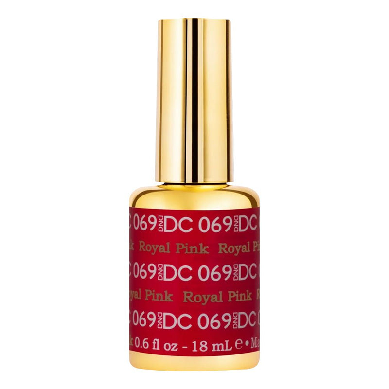 DND DC Gel Polish - 069 Royal Pink - DTK Nail Supply