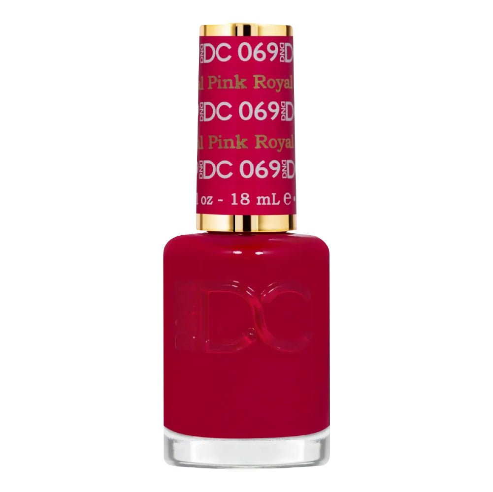 DND DC Gel Polish - 069 Royal Pink - DTK Nail Supply