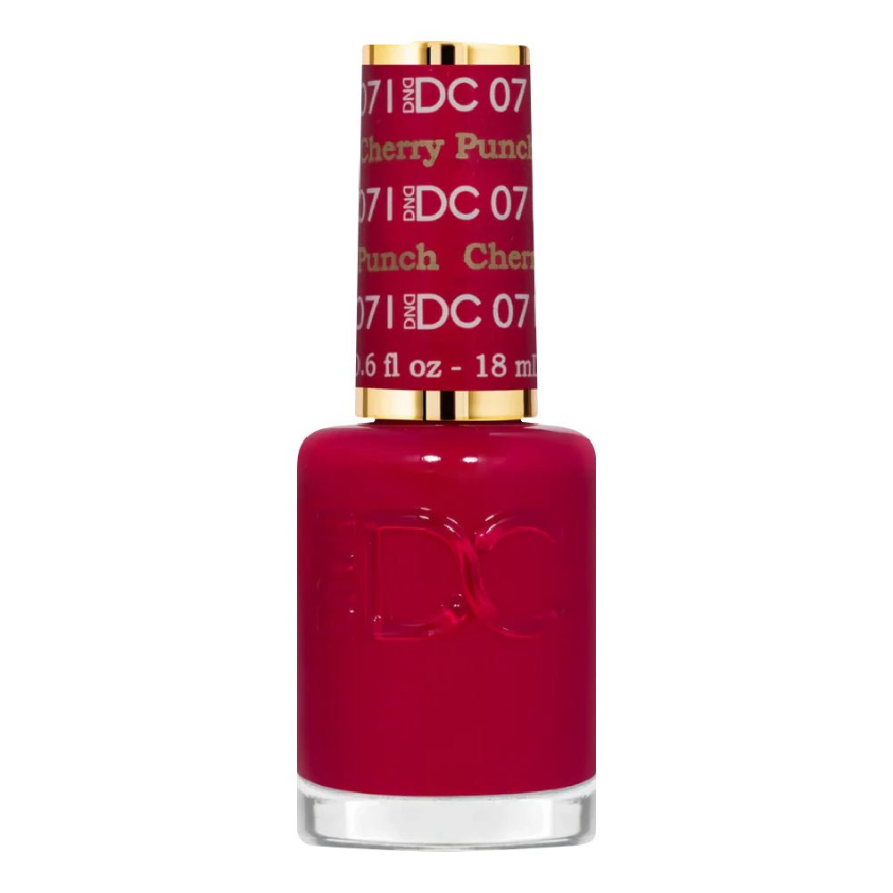 DND DC Gel Polish - 071 Cherry Punch - DTK Nail Supply